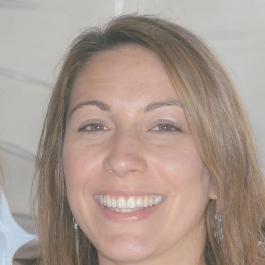 Zufriedene Kundin